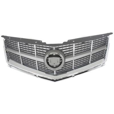 Rareelectrical - New Gray Grille Assembly Compatible With Cadillac Srx Base 6 Cyl 3.0L Srx Luxury 6 Cyl 3.0L Srx
