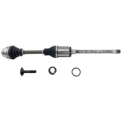 Rareelectrical - New Right Front Axle Assembly Compatible With Bmw 528I Xdrive Base 4 Cyl 2.0L 535I Xdrive Base 6 Cyl