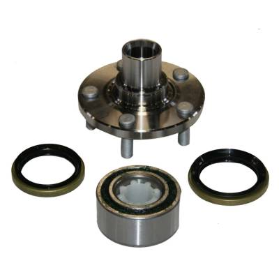 Rareelectrical - Front Hub Bearing Compatible With Toyota Camry 1983-1991 Dlx Le Base 1.8L 2.0L 2.5L V6 5 Stud 26