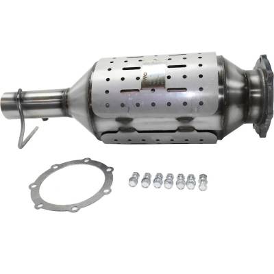 Rareelectrical - New 7-Bolt Flange Diesel Particulate Filter Compatible With Ford F-250 Super Duty Fx4 8 Cyl 6.4L
