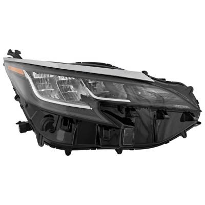 RAREELECTRICAL - Headlight Compatible With 2021-2023 Toyota Sienna 2.5L I4 A25a-Fxs Right Passenger Side Led