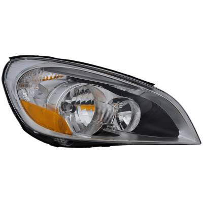 Rareelectrical - Headlight Compatible With 2011-2013 Volvo S60 2.0L 3.0L I4 B4204t11 B4204t27 B6304t4 Right Passenger