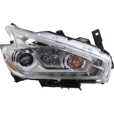 Rareelectrical - Headlight Compatible With 2017 Nissan Murano 3.5L V6 Vq35de Right Passenger Side Halogen Rn10010003q