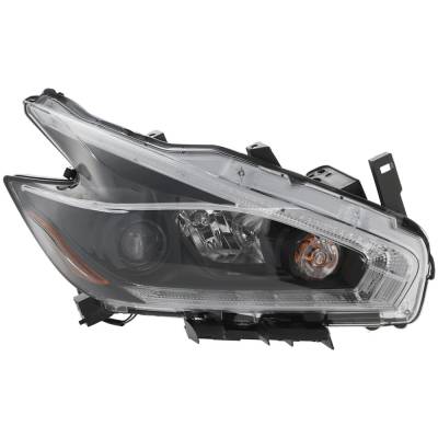 Rareelectrical - Headlight Compatible With 2018 Nissan Murano 3.5L V6 Vq35de Right Passenger Side Halogen Rn10010031q