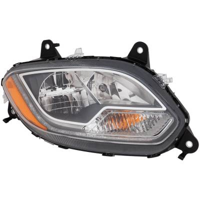 Rareelectrical - Headlight Compatible With 2017-2021 International Lt625 Right Passenger Side Halogen Ri10010015-Hd