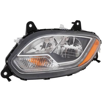 Rareelectrical - Headlight Compatible With 2017-2021 International Lt625 Left Driver Side Halogen Ri10010016-Hd