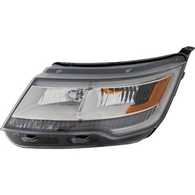 Rareelectrical - New Headlight Compatible With 2016-2018 Ford Explorer 2.0L 3.5L I4 Ti-Vct Left Driver Side