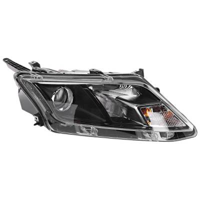 Rareelectrical - Headlight Compatible With 2010-2012 Ford Fusion 2.5L 3.0L I4 Right Passenger Side Halogen