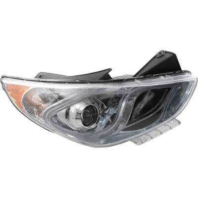 Rareelectrical - Headlight Compatible With 2011-2015 Hyundai Sonata 2.4L 2.0L I4 Right Passenger Side Halogen