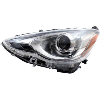 Rareelectrical - Headlight Compatible With 2015-2017 Toyota Prius C Left Driver Side Halogen Rt10010008q