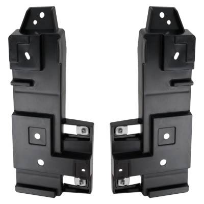 Rareelectrical - New Rear Left And Rear Right Bumper Cover Support Compatible With Gmc Saturn Outlook Xe 6 Cyl 3.6L