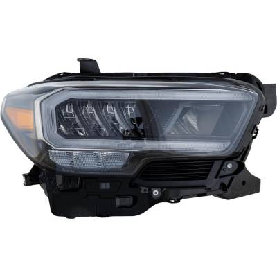 Rareelectrical - Headlight Compatible With 2020-2023 Toyota Tacoma 2.7L 3.5L I4 Right Passenger Side Led Rt10010137