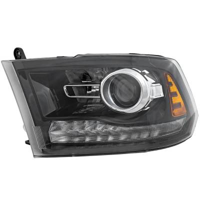 Rareelectrical - Headlight Compatible With 2016-2024 Ram 1500 2500 3500 1500 Classic 3.6L 5.7L V6 Hellcat Left Driver