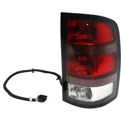 Rareelectrical - Tail Light Compatible With 2007-2010 Gmc Sierra 1500 4.3L 4.8L V6 Lu3 Ly2 Lmg/Lc9/Lh6 Right