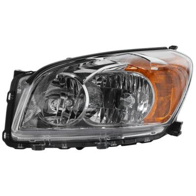 Rareelectrical - New Headlight Compatible With 2009-2012 Toyota Rav4 2.5L 3.5L I4 Left Driver Side Halogen