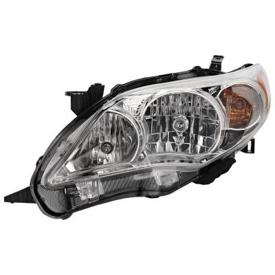 Rareelectrical - New Headlight Compatible With 2011-2013 Toyota Corolla 1.8L I4 Left Driver Side Halogen Rept100364q