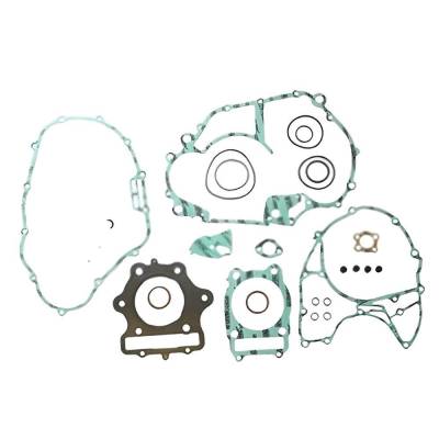 Rareelectrical - New Full Engine Gasket Kit Compatible With 1985-1986 Honda Atc350x 327Cc Sohc Single-Cyl 4-Stroke