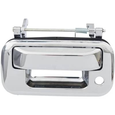 Rareelectrical - New Chrome Lever Tailgate Handle Compatible With Ford F-450 Super Duty All Submodels Explorer Sport