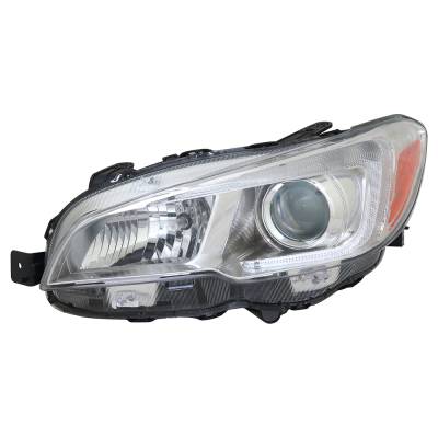 Rareelectrical - New Left Side Headlight Compatible With Subaru Wrx Base Sedan 2015 2016 2017 2018 2019 2020 2021 By