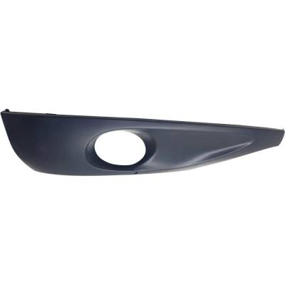 Rareelectrical - New Primed Fog Light Trim Compatible With Volkswagen Touareg Execline Tdi Touareg V6 Lux Touareg