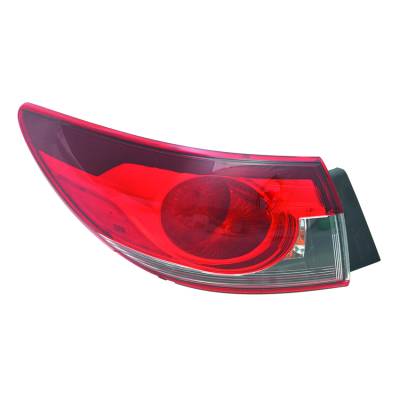 Rareelectrical - New Left Outer Tail Light Compatible With Ford Mazda 6 2014 2015 By Part Numbers Ma2804113