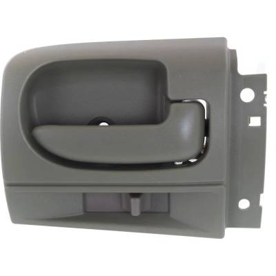 Rareelectrical - Front Or Rear Passenger Side Interior Door Handle Compatible With 2001-2004 Dodge Dakota Gray With
