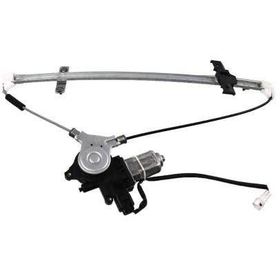 Rareelectrical - New Left Rear Window Regulator With Motor Compatible With Chevrolet Suzuki Tracker Base 4 Cyl 1.6L
