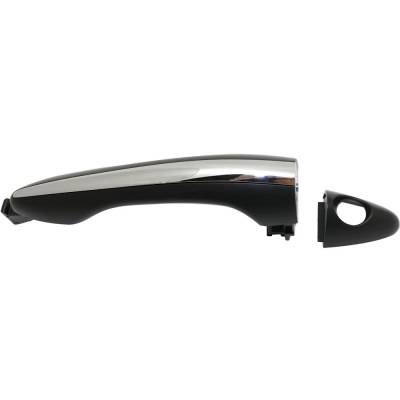 Rareelectrical - Left Front Exterior Door Handle Compatible With 2011-2015 Kia Optima Primed Paintable With Key Hole