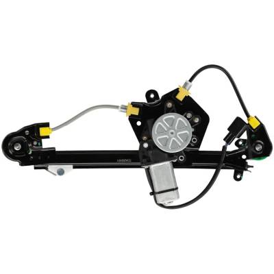Rareelectrical - New Left Rear Window Regulator With Motor Compatible With Chevrolet Oldsmobile Cutlass Gl 6 Cyl 3.1L
