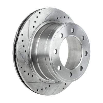 Rareelectrical - New Performance Rotor Brake Disc Compatible With Dodge Ram 3500 Slt 6 Cyl 5.9L Ram 3500 St 6 Cyl