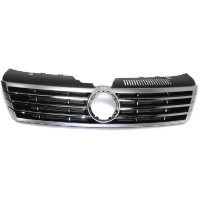 Rareelectrical - Grille Assembly Compatible With 2013-2017 Volkswagen Cc 2.0L 3.6L Sport Highline R-Line Executive
