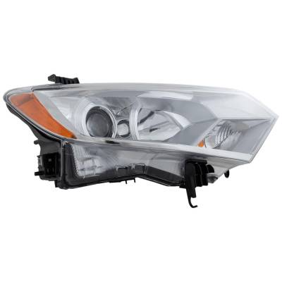 Rareelectrical - Headlight Compatible With 2011 Nissan Quest 3.5L V6 Vq35de Right Passenger Side Halogen Repn100157q