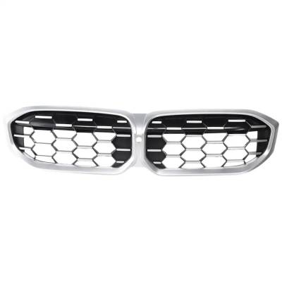 Rareelectrical - New Chrome Grille Assembly Compatible With Bmw M340i Base 6 Cyl 3.0L 2023-2025 Bm1200323 51135A357f8
