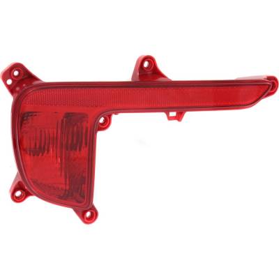 Rareelectrical - New Left Rear Bumper Reflector Compatible With Kia Rio Ex 4 Cyl 1.6L Rio Sx 4 Cyl 1.6L Rio Lx 4