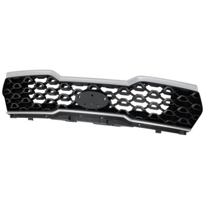 RAREELECTRICAL - New Black Grille Assembly Compatible With Kia Sorento Ex 4 Cyl 2.5L Sorento Lx 4 Cyl 2.5L Sorento Sx