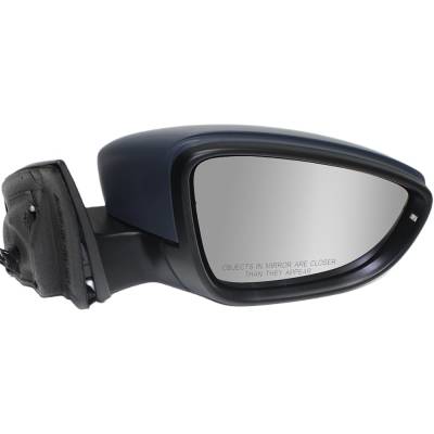 Rareelectrical - Side Mirror Fits 2009-2012 Volkswagen Cc Passat 1.8L 2.0L I4 Ea390 Ea288 Right Passenger Side 174Hp