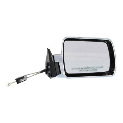 Rareelectrical - Side Mirror Compatible With 1984-1996 Jeep Cherokee Comanche Wagoneer Right Passenger Side Replaces