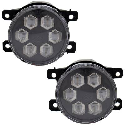 Rareelectrical - New Pair Of Fog Lights Compatible With Subaru Outback 2.4L 2022 2023 2024 By Part Numbers Su2593132