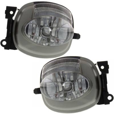 Rareelectrical - New Pair Of Fog Lights Compatible With Lexus Es350 Base Sedan 4-Door 3.5L 2007 2008 2009 By Part
