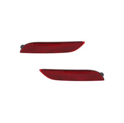 Rareelectrical - New Reflector Light Pair Fits Toyota Camry 2018 To1185110 8192006060 To1184110