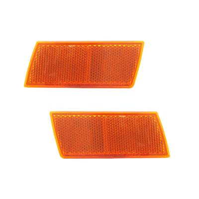 Rareelectrical - New Pair Of Side Marker Light Compatible With Chrysler 300 2005-09 2010 4805860Aa 4805861Aa