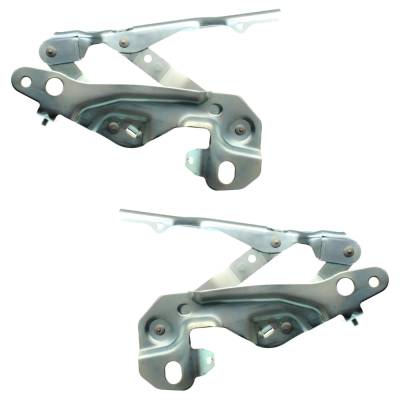 Rareelectrical - New Pair Of Hood Hinge Compatible With Dodge Jeep Caliber Se Compass Sport 2007-2012 By Ch1236148
