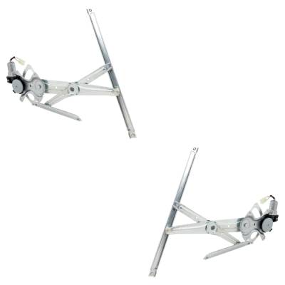 Rareelectrical - New Front Left And Front Right Window Regulator Compatible With Toyota Rav4 Limited 6 Cyl 3.5L Rav4