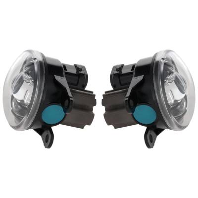 Rareelectrical - New Pair Of Fog Lights Compatible With Gmc Ford Acadia Expedition Max Expedition Platinum Expedition