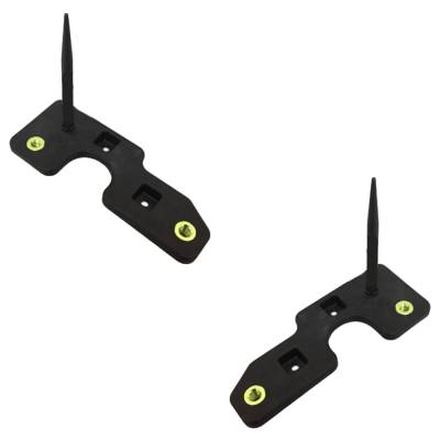 Rareelectrical - Rear Left And Rear Right Bumper Bracket Compatible With Hyundai Tucson Xrt 4 Cyl 2.5L Tucson