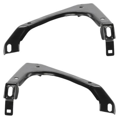 Rareelectrical - New Front Left And Front Right Bumper Bracket Compatible With Ford F-450 Super Duty Xlt 8 Cyl 7.3L