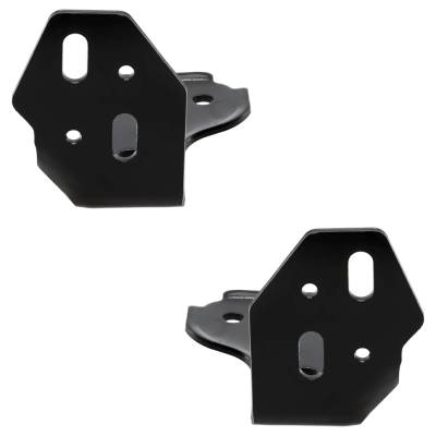 Rareelectrical - New Rear Left Outer And Rear Right Outer Bumper Bracket Compatible With Ford F-350 Super Duty King