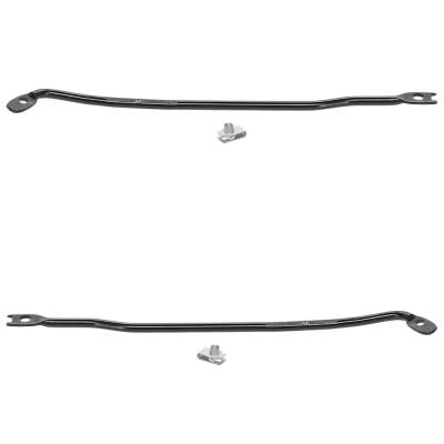 Rareelectrical - New Front Left Upper And Front Right Upper Bumper Bracket Compatible With Ford F-150 Lariat 6 Cyl