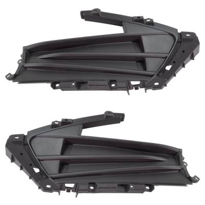 Rareelectrical - New Pair Of Grille Assembly Compatible With Acura Tlx Base 4 Cyl 2.4L Tlx Base 6 Cyl 3.5L 2018-2020