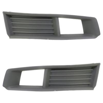 Rareelectrical - New Front Left And Front Right Fog Light Trim Compatible With Cadillac Cts Base 6 Cyl 3.0L Cts